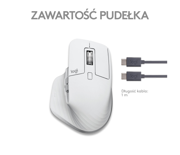 LOGITECH MX Master 3s MAC Pale Grey - 1080183 - zdjęcie 16